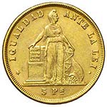 CILE 5 Pesos 1873 – ... 