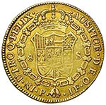 COLOMBIA Carlo IV (1788-1808) 8 Escudos 1797 ... 