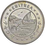 ERITREA 1 Dollar 1993 ... 