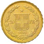 SVIZZERA Confederazione 20 Franchi 1895 – ... 