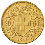 SVIZZERA Confederazione 20 Franchi 1912 – ... 
