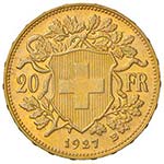 SVIZZERA Confederazione 20 Franchi 1927 – ... 