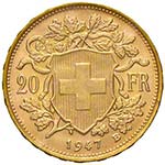SVIZZERA Confederazione 20 Franchi 1947 – ... 