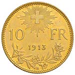 SVIZZERA Confederazione 10 Franchi 1913 – ... 