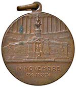 Medaglia 1921 Ignoto militi - AE (g 9,86 – ... 