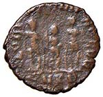 Arcadio (383-408) AE - Busto diademato a d. ... 
