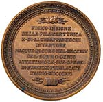 Alessandro Volta Medaglia 1884 – D/ busto ... 