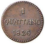 LUCCA Carlo Ludovico (1824-1847) Quattrino ... 