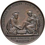 Pio IX (1846-1870) Medaglia 1850 - Per la ... 
