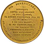 Pio IX (1846-1870) Medaglia 1854 – Per lo ... 