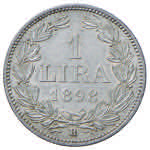 SAN MARINO Lira 1898 –  Gig. 27 AG (g 5,00)