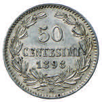 SAN MARINO 50 Centesimi 1898 – AG (g 2,51)