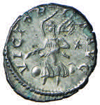 Elagabalo (218-222) Denario – R/ La ... 