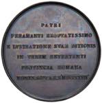 Pio IX (1846-1878) Medaglia 1857 – Bart. ... 
