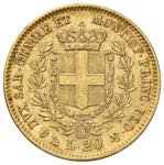 Vittorio Emanuele II (1849-1861) 20 Lire ... 