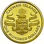 CAIMAN ISLANDS 100 Dollari 1974 Churchill ... 