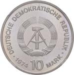 GERMANIA – DDR – 10 Marchi 1974 XXV ... 