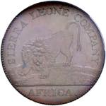 SIERRA LEONE Cent 1791 ... 