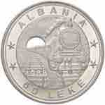 ALBANIA 50 Leke 1988 - AG (g 168) R In ... 