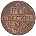 AUSTRIA Franz I (1804-1835) Kreuzer 1816 - ... 
