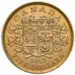 CANADA George V (1910-1936) 5 Dollari 1912 - ... 