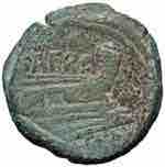 Afrania - Spurius Afranius (150 a.C.) Asse - ... 