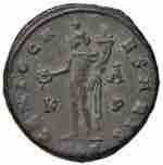 Massimino II (305-313) Follis (Alessandria) ... 