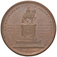 Medaglia 1796 Statua equestre di Carlo IV, ... 