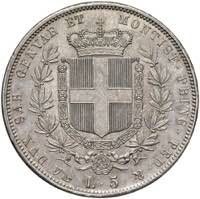 Vittorio Emanuele II (1849-1861) 5 Lire 1851 ... 