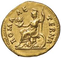 Adriano (117-138) Aureo - Testa a d. - R/ ... 