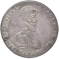 BOLIVIA Medaglia 1825 ... 