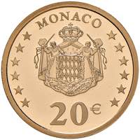 MONACO Ranieri III (1949-2005) 20 Euro 2002 ... 