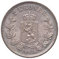 NORVEGIA Oscar II (1872-1905) 2 Corone 1878 ... 