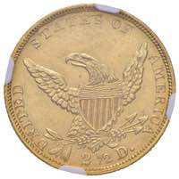 USA 2,50 Dollari 1836 - Fr. 110 AU (g 4,18) ... 