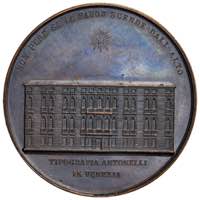 VENEZIA Medaglia 1856 Visita di Francesco ... 