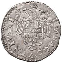 NAPOLI Carlo V (1516-1554) Mezzo ducato ... 