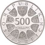 AUSTRIA Repubblica - 500 Schilling 1986 - KM ... 