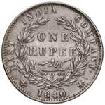INDIA Vittoria (1837-1901) Rupia 1840 - KM ... 