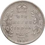 INDIA Edoardo VII (1901-1910) Rupia 1907 - ... 