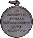 ROMA Medaglia 1894 XI Congresso medico ... 