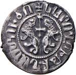 ARMENIA Levon I (1198-1219) Tram - AG (g ... 