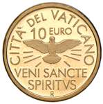 Sede Vacante (2013) 10 Euro 2013 - AU (g ... 