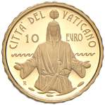 Francesco (2013-) 10 Euro 2019 - AU (g 3,00) ... 