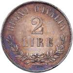 Vittorio Emanuele II (1861-1878) 2 Lire 1863 ... 