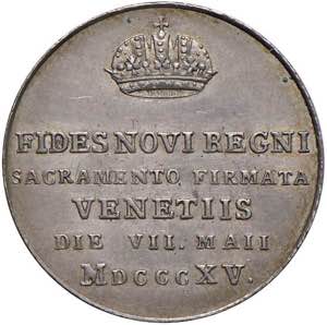 VENEZIA Francesco I (1815-1835) Medaglia ... 