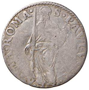 Paolo III (1534-1549) Paolo - Munt. 56 AG (g ... 