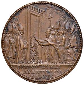 Innocenzo X (1644-1655) Medaglia A. VI 1650 ... 