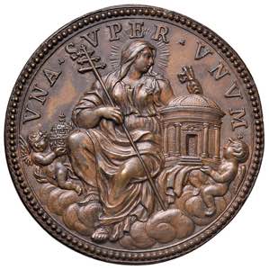 Innocenzo XI (1676-1689) Medaglia A. VI 1682 ... 