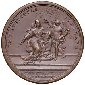 Benedetto XIV (1740-1758) Medaglia A. VIII ... 