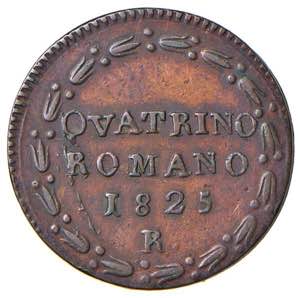 Leone XII (1823-1829) Quattrino 1825 A. II - ... 